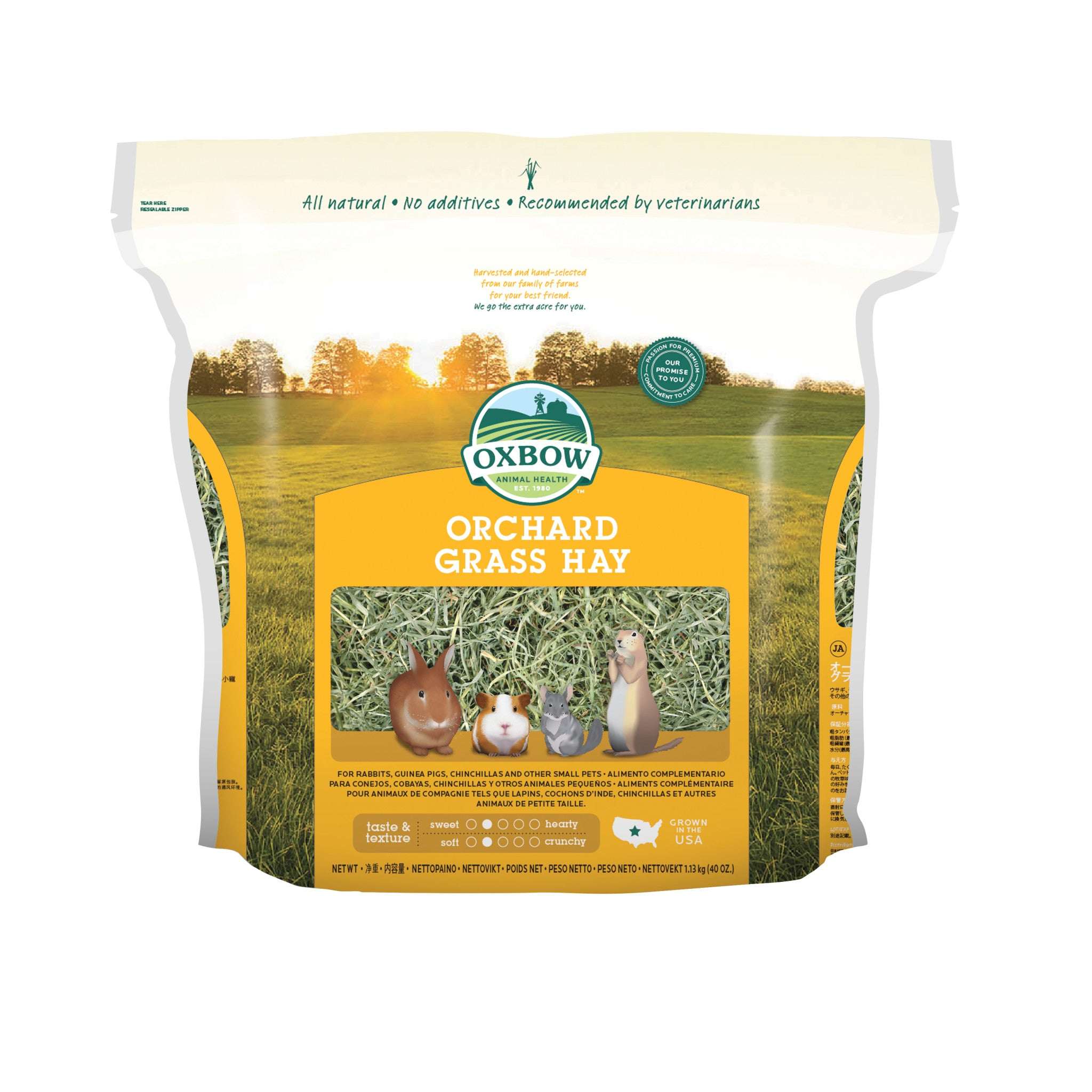 Orchard Grass Hay - 40 oz. – BinkyBunny.com House Rabbit Store