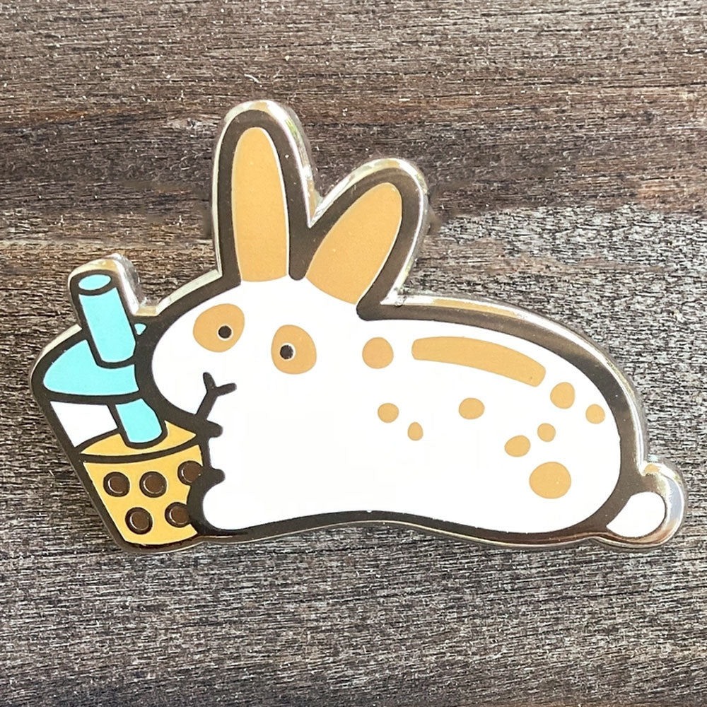 Boba Bunny PIN | NEW - BinkyBunny.com House Rabbit Store