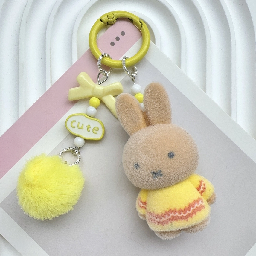 Bunny Charm - Yellow | NEW - BinkyBunny.com House Rabbit Store