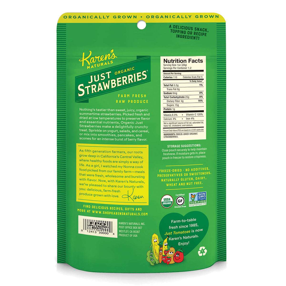 Just Strawberries - ORGANIC (COMING SOON) - BinkyBunny.com House Rabbit Store