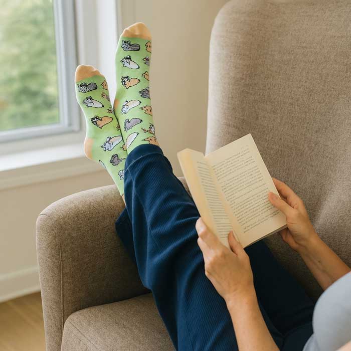 Bunny Socks with Hats - BinkyBunny.com House Rabbit Store