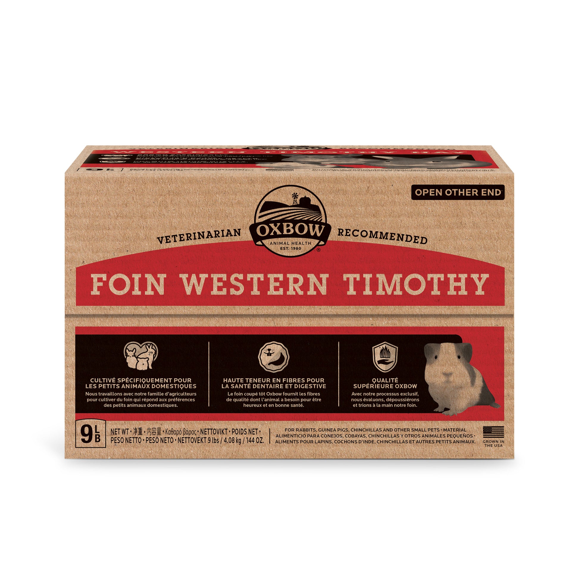 Western Timothy Hay - 9 lb. (Ships Separately) - BinkyBunny.com House Rabbit Store
