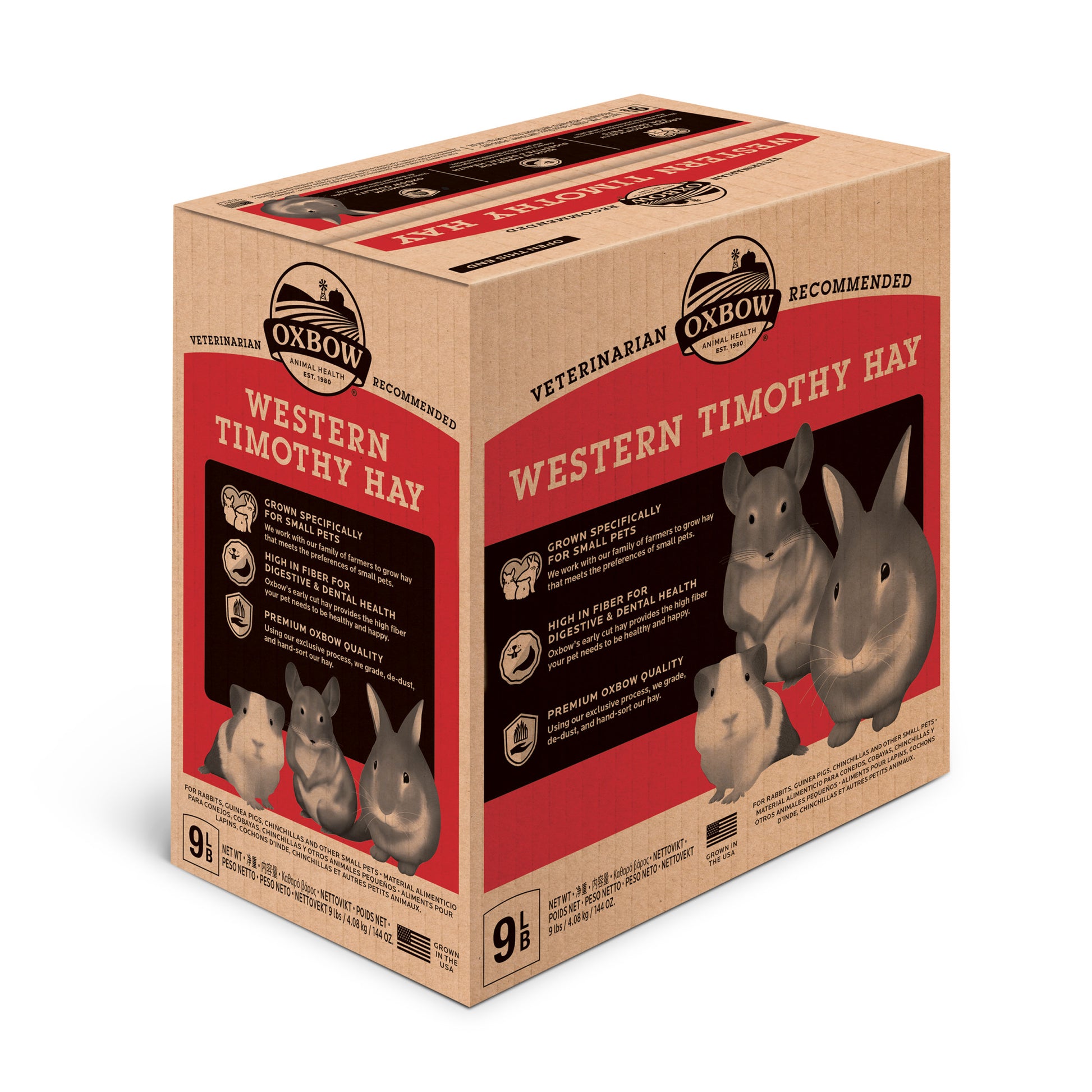 Western Timothy Hay - 9 lb. (Ships Separately) - BinkyBunny.com House Rabbit Store