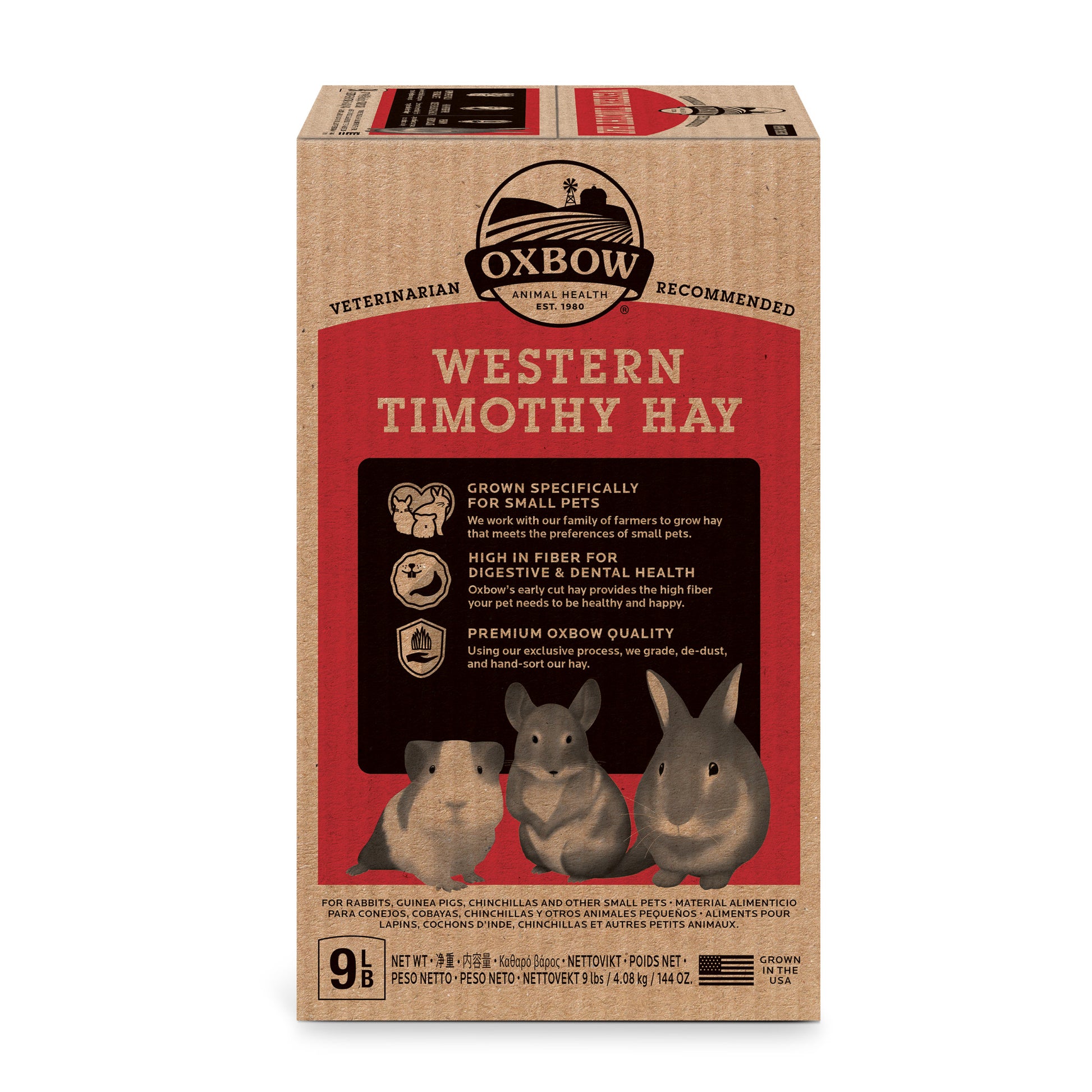 Western Timothy Hay - 9 lb. (Ships Separately) - BinkyBunny.com House Rabbit Store