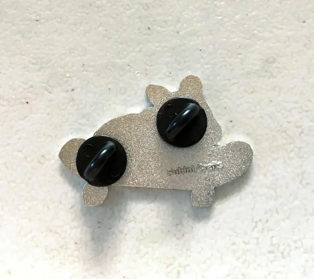 Skateboard Bunny PIN (New) - BinkyBunny.com House Rabbit Store