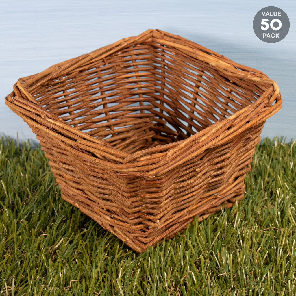 Square Basket SMALL - 50 PACK [5"] - BinkyBunny.com House Rabbit Store