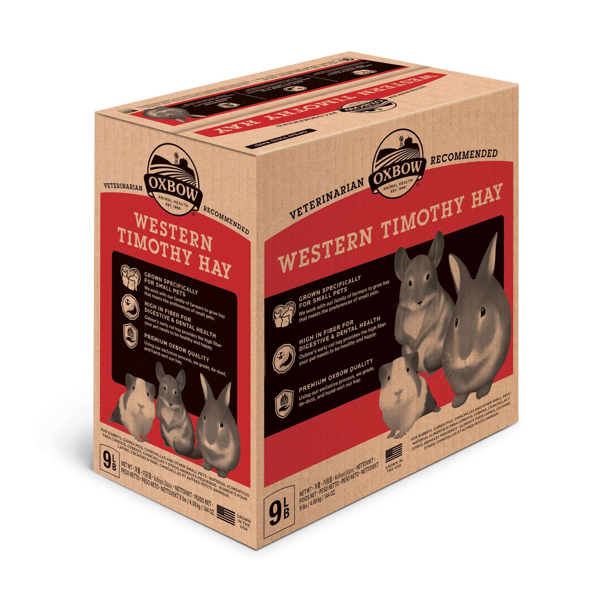 Western Timothy Hay - 9 lb. (Ships Separately) - BinkyBunny.com House Rabbit Store