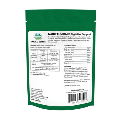 Natural Science DIGESTIVE Support (60 ct.) - BinkyBunny.com House Rabbit Store