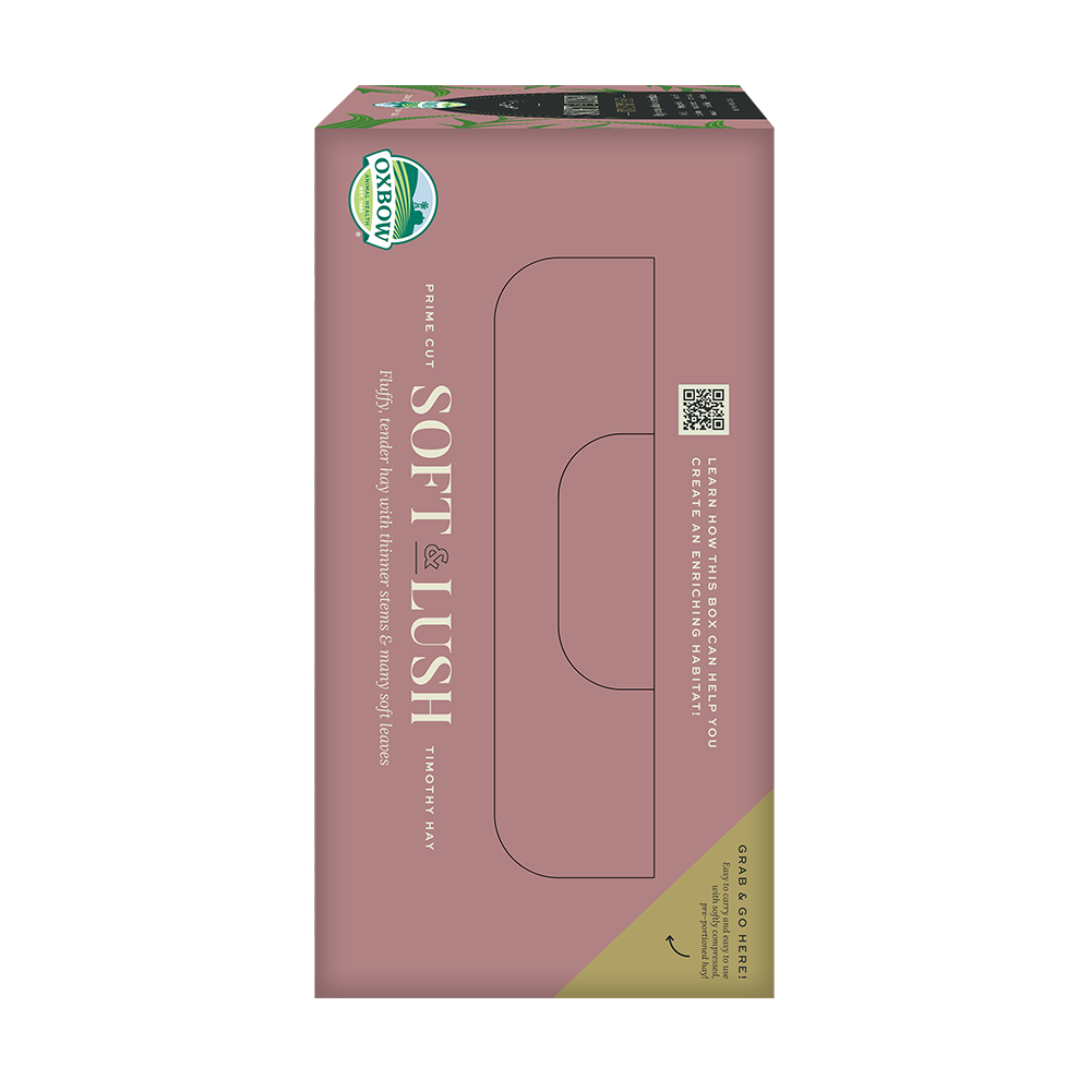 Soft & Lush Prime Cut Timothy Hay - 40z (Oxbow) | NEW - BinkyBunny.com House Rabbit Store