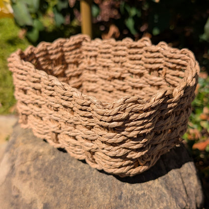 Kraft Paper Basket |NEW - BinkyBunny.com House Rabbit Store