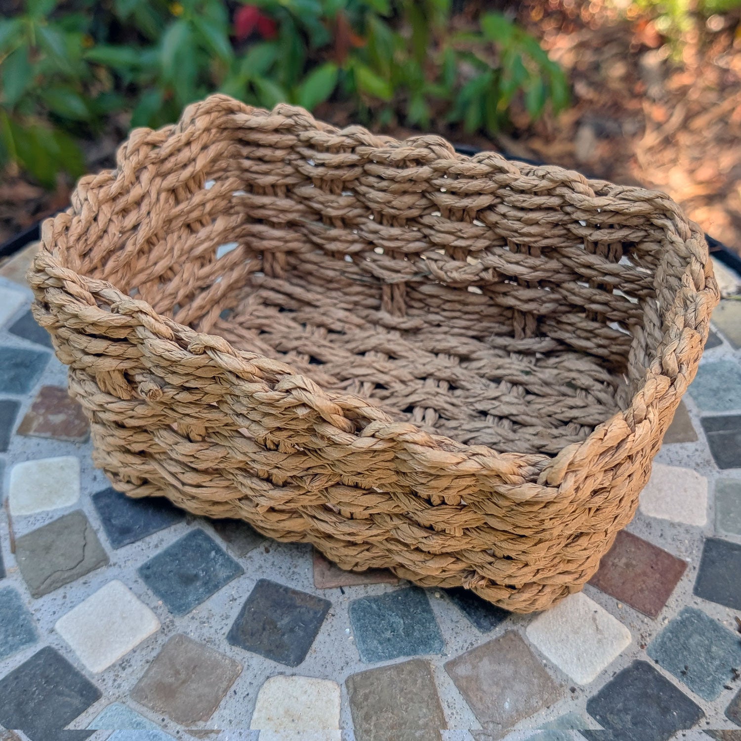 Kraft Paper Basket |NEW - BinkyBunny.com House Rabbit Store