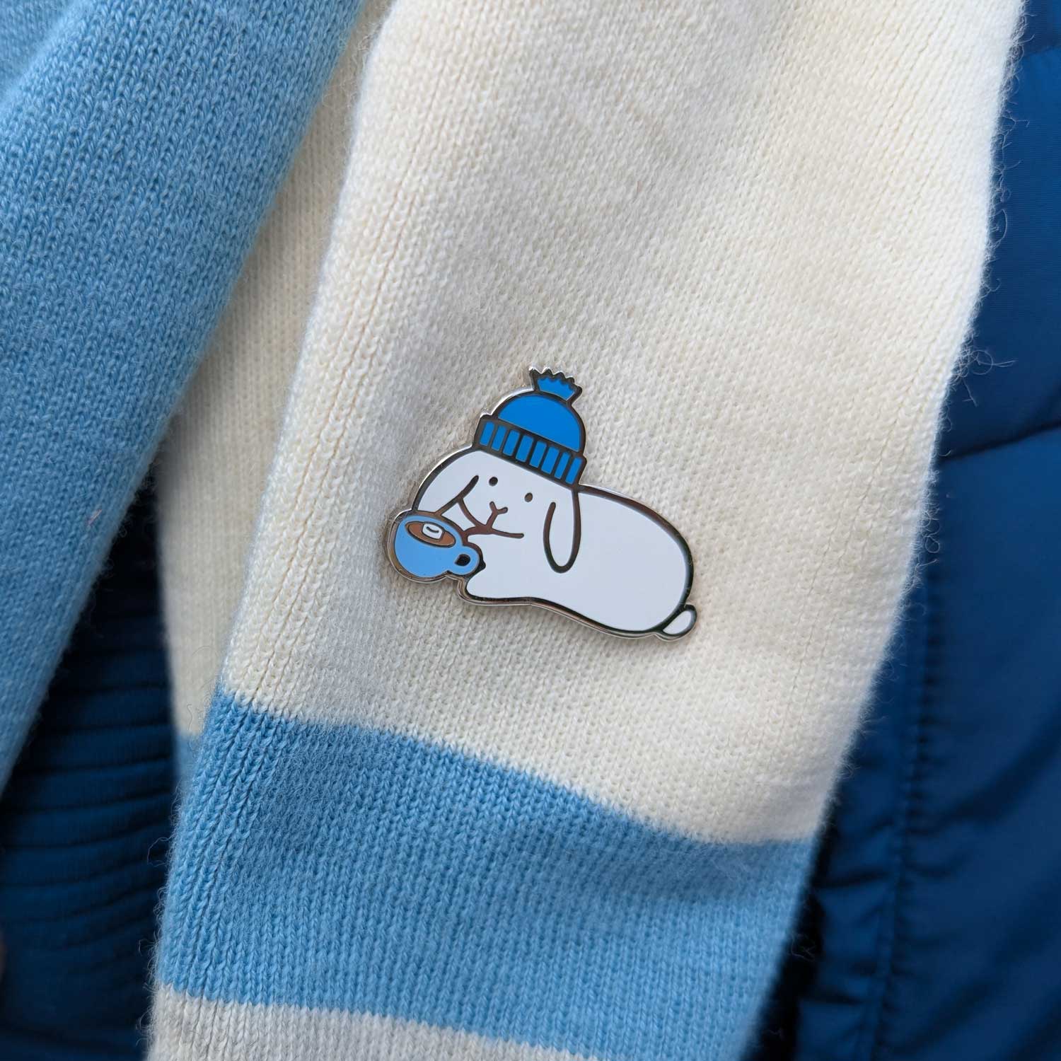 Beanie Bunny PIN | NEW - BinkyBunny.com House Rabbit Store