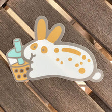 Boba Bunny STICKER | NEW - BinkyBunny.com House Rabbit Store