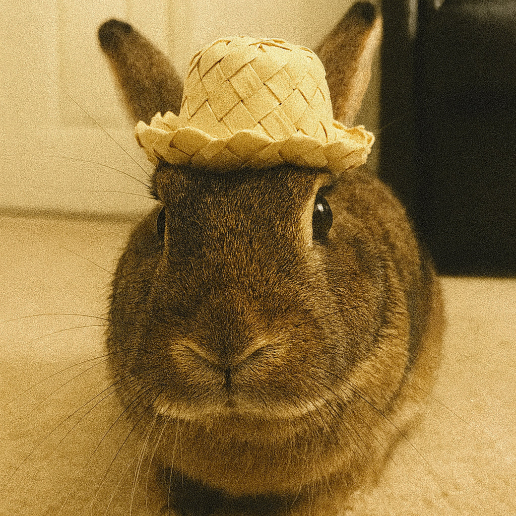 Mini Bunny Hat | NEW - BinkyBunny.com House Rabbit Store