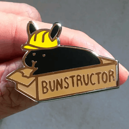 Bunstructor PIN (New) - BinkyBunny.com House Rabbit Store