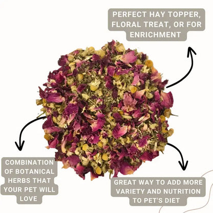 Calming Forage Mix  | NEW - BinkyBunny.com House Rabbit Store