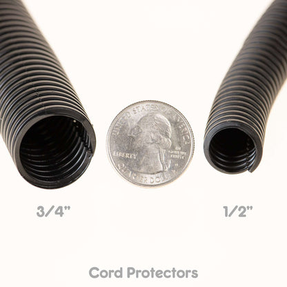 Cord Protector - Protects wires from chewing pets (2 Sizes) - BinkyBunny.com House Rabbit Store