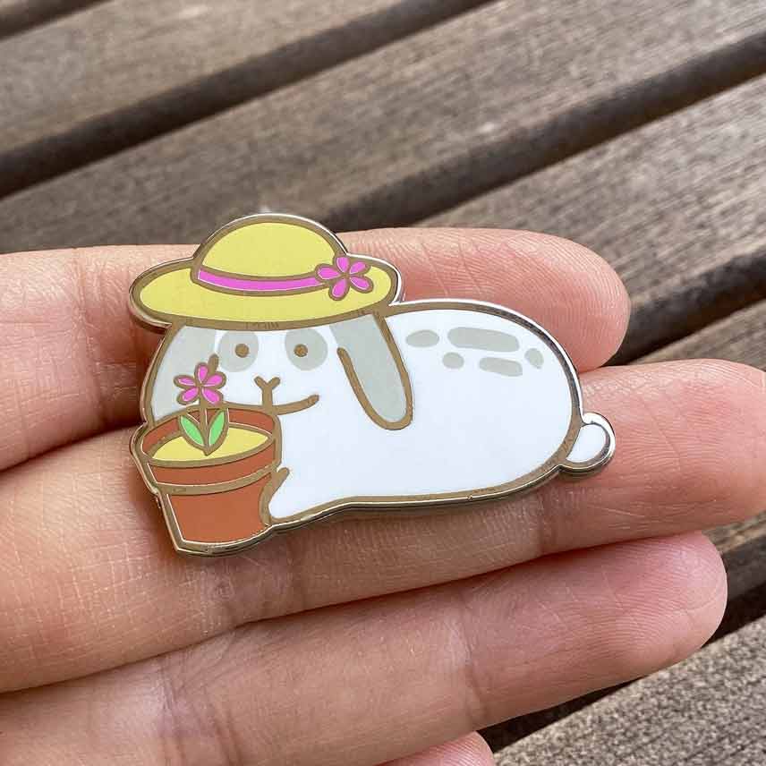 Gardner Bunny PIN | NEW - BinkyBunny.com House Rabbit Store