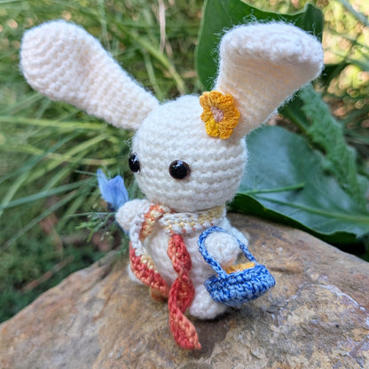 Cottage Garden Bunny by Natalie (LIMITED) - BinkyBunny.com House Rabbit Store