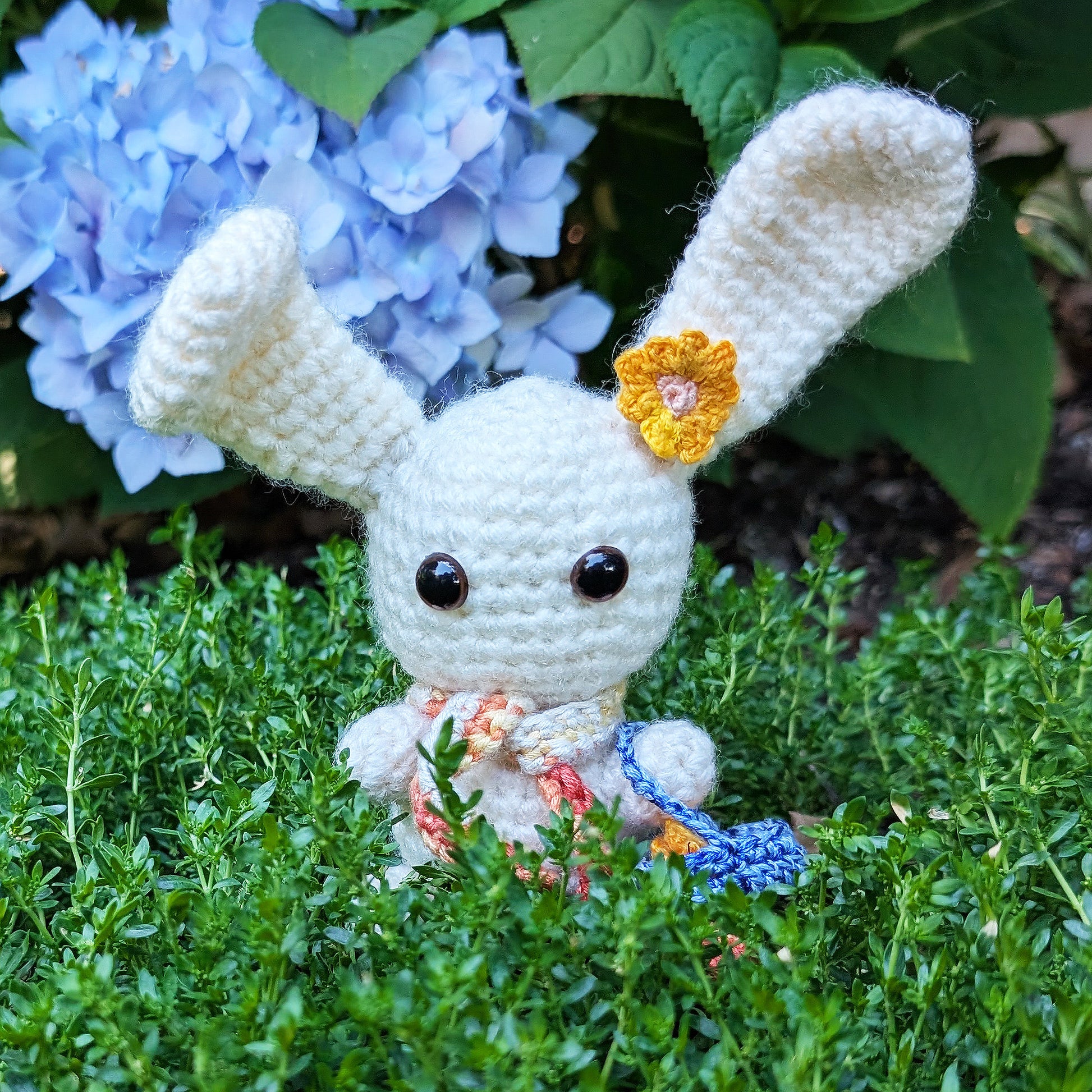 Cottage Garden Bunny by Natalie (LIMITED) - BinkyBunny.com House Rabbit Store