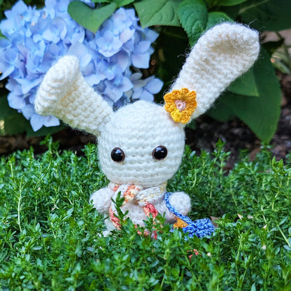 Cottage Garden Bunny by Natalie (LIMITED) - BinkyBunny.com House Rabbit Store