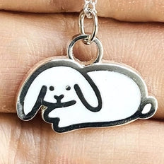Lop Bunny Necklace| NEW - BinkyBunny.com House Rabbit Store
