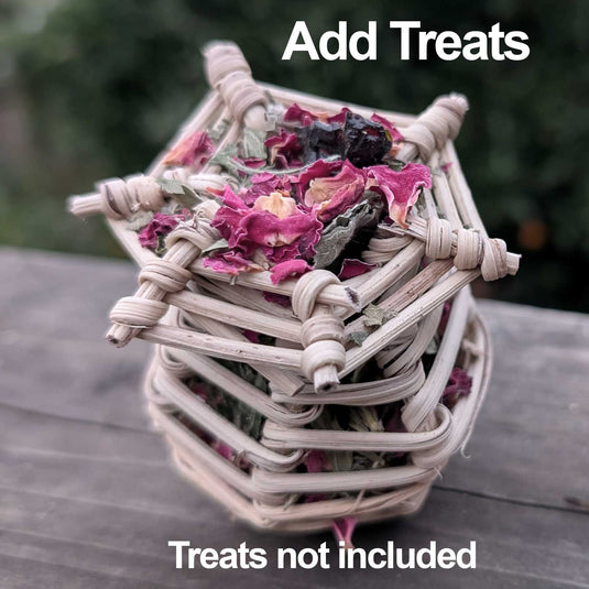 Vine Niblet Forage Pot™ | NEW - BinkyBunny.com House Rabbit Store