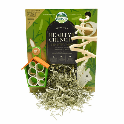 Hearty & Crunchy Prime Cut Timothy Hay - 40z (Oxbow) | NEW - BinkyBunny.com House Rabbit Store