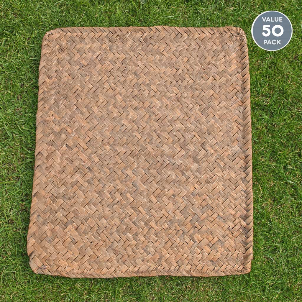 Sea Grass Mat SMALL - 50 PACK [11" x 12" x 1/8"]