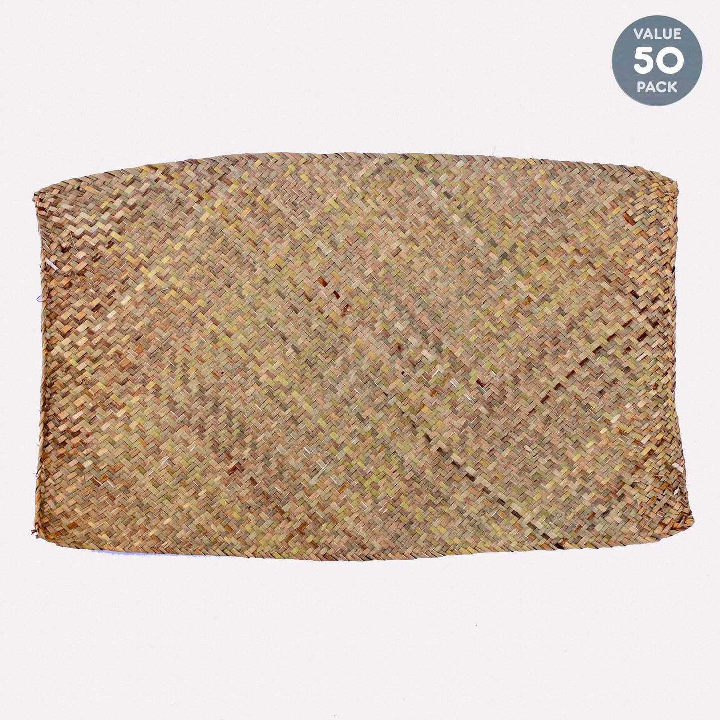 Sea Grass Mat LARGE - 50 PACK [11" x 19" x 1/8"] - BinkyBunny.com House Rabbit Store