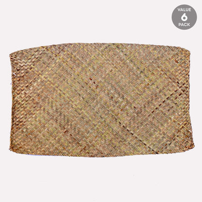 Sea Grass Mat LARGE - 6 PACK [11" x 19" x 1/8"] - BinkyBunny.com House Rabbit Store