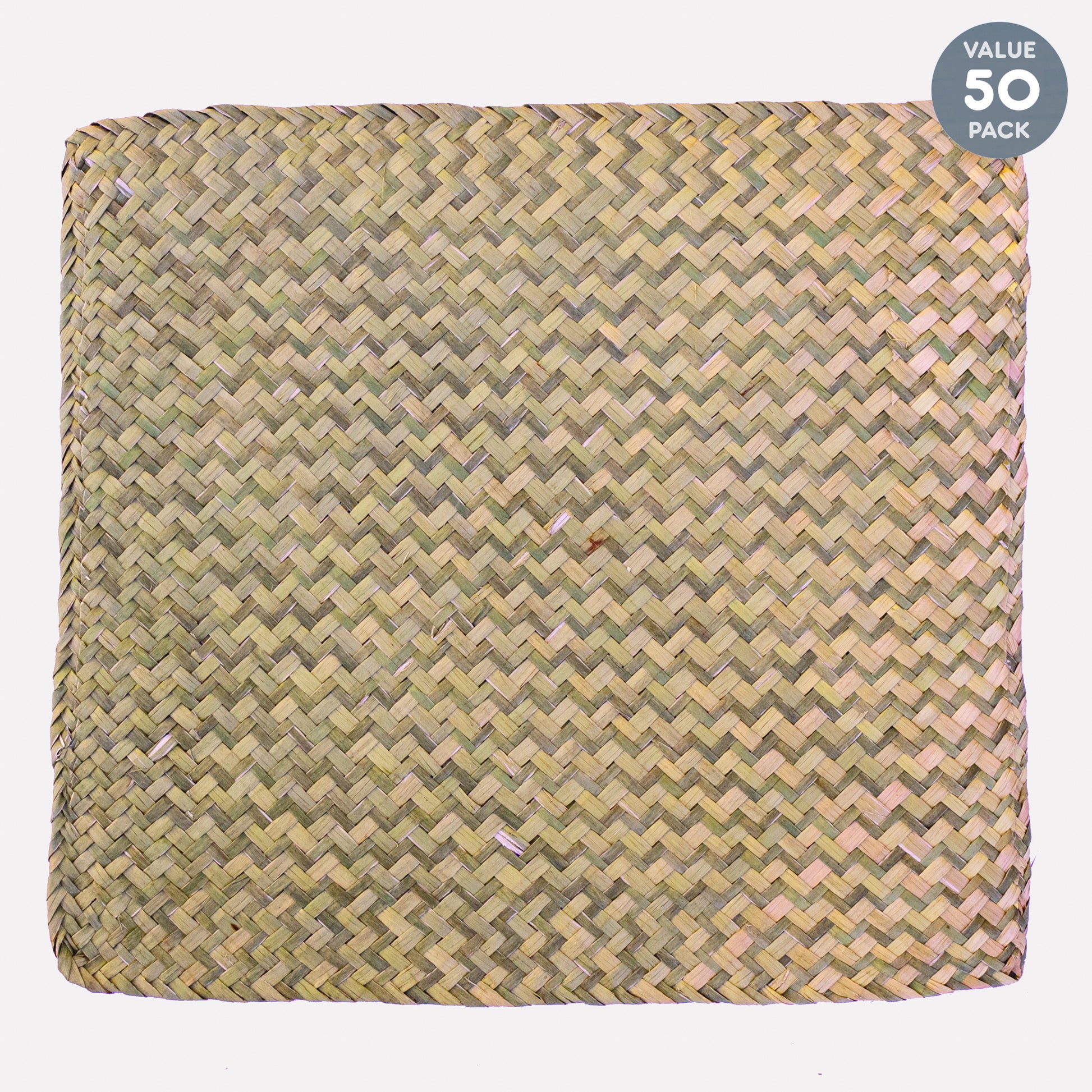 Sea Grass Mat SMALL - 50 PACK [11" x 12" x 1/8"] - BinkyBunny.com House Rabbit Store