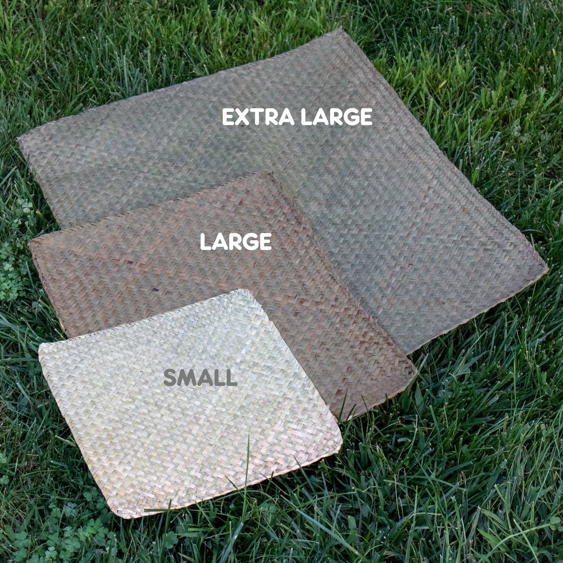 Sea Grass Mat SMALL - 6 PACK [11" x 12" x 1/8"] - BinkyBunny.com House Rabbit Store