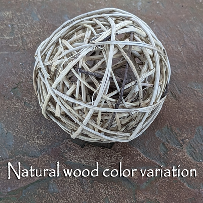 Grape Vine Ball Peeled [4"] | NEW - BinkyBunny.com House Rabbit Store