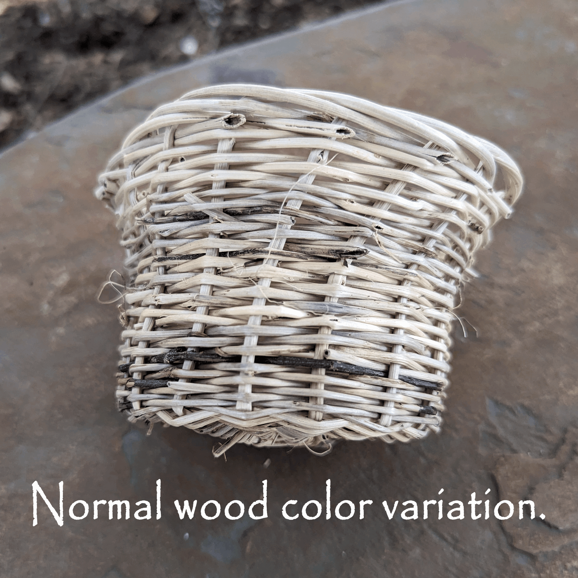 Grape Vine Basket Peeled [5"] | NEW - BinkyBunny.com House Rabbit Store