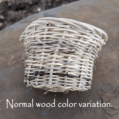 Grape Vine Basket Peeled [5"] | NEW - BinkyBunny.com House Rabbit Store
