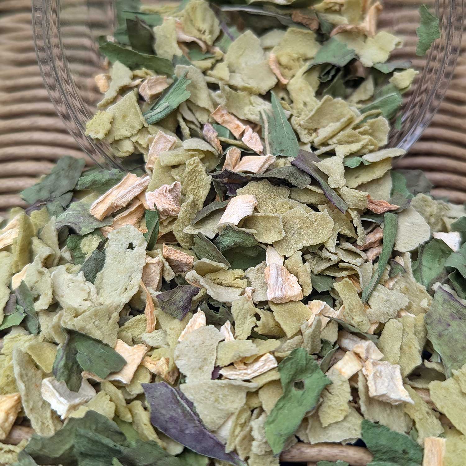 Veggie Flakes (New Formulation) - BinkyBunny.com House Rabbit Store