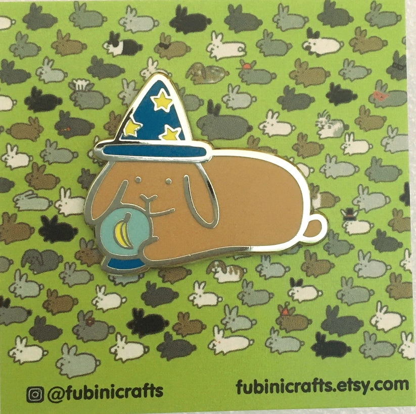 Wizard Rabbit PIN - BinkyBunny.com House Rabbit Store