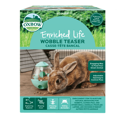Wobble Teaser - NEW  (Enriched Life by Oxbow) - BinkyBunny.com House Rabbit Store