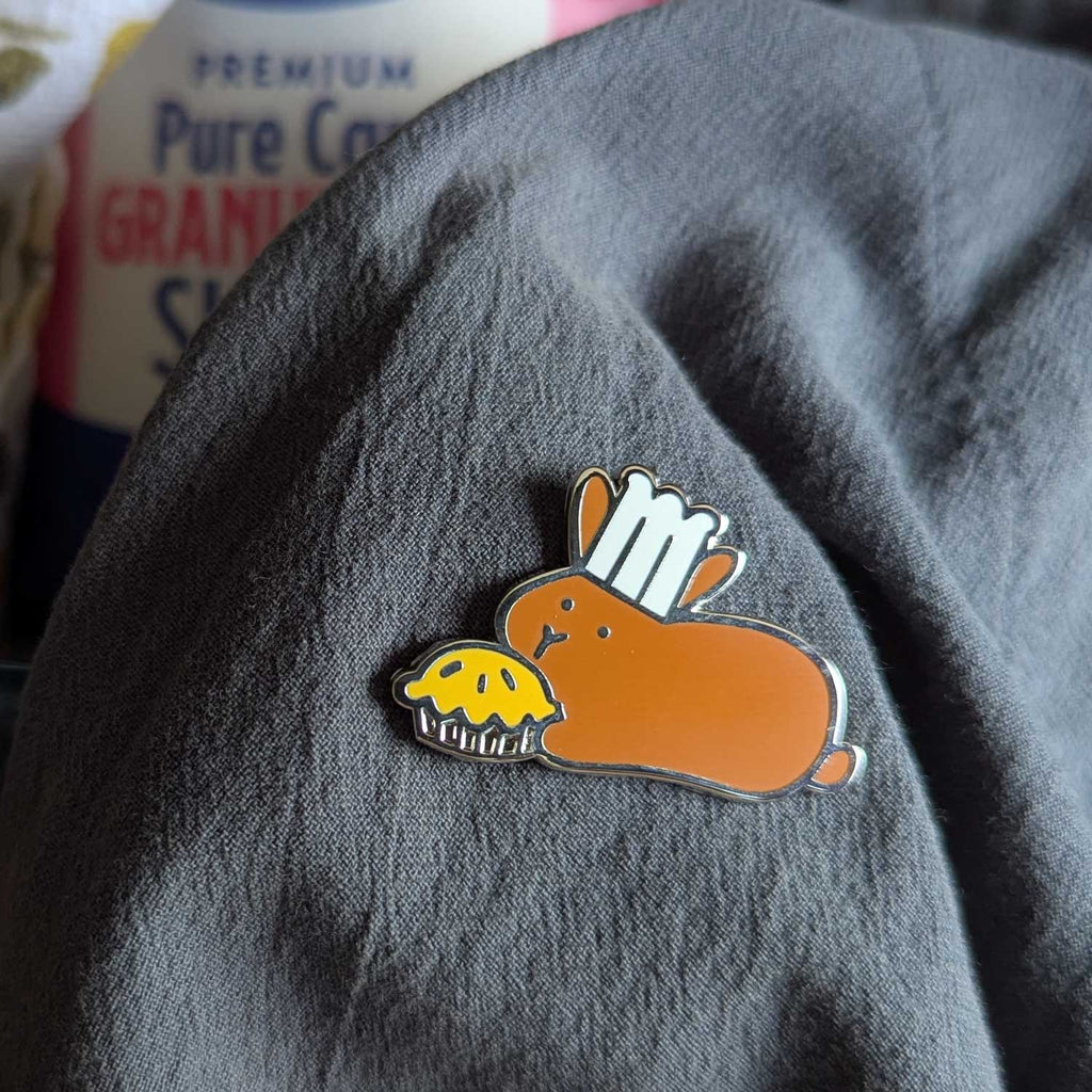 Baker Bunny PIN - BinkyBunny.com House Rabbit Store