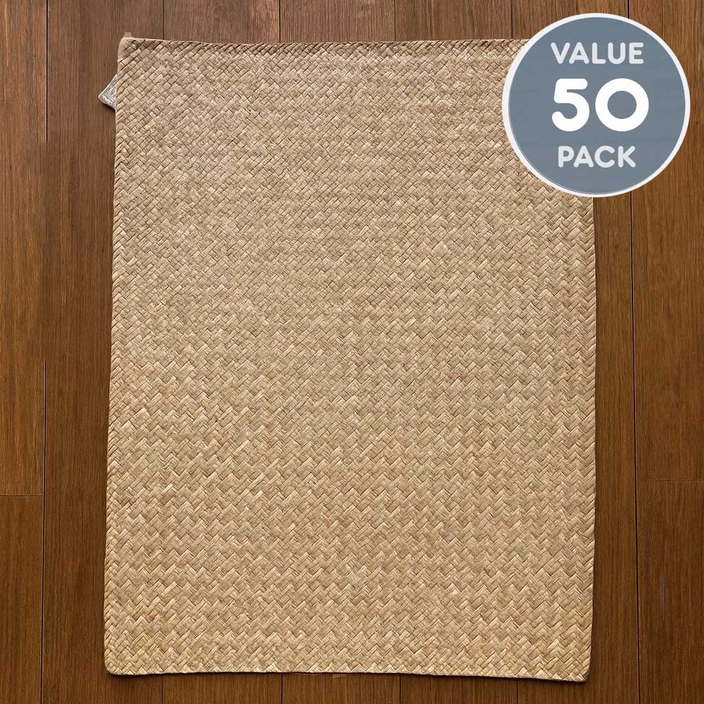 Sea Grass Mat EXTRA LARGE - 50 PACK [19" x 25" x 1/8"]
