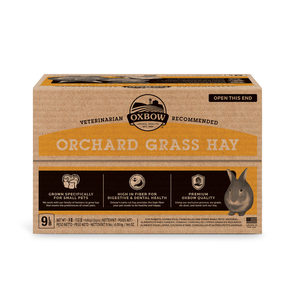 Orchard Grass Hay - 9 lb. (Ships Separately) - BinkyBunny.com House Rabbit Store