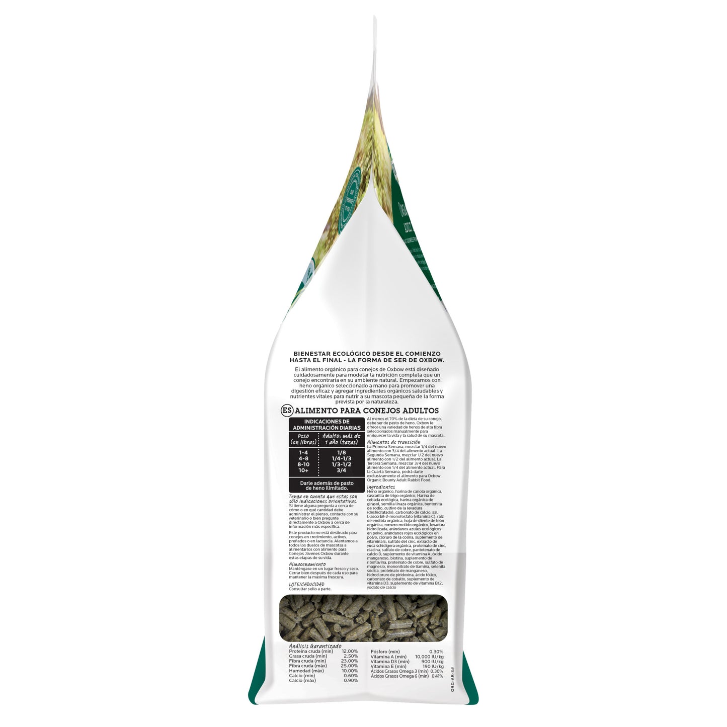 Organic Bounty ADULT Rabbit Food - 3 lb. - BinkyBunny.com House Rabbit Store