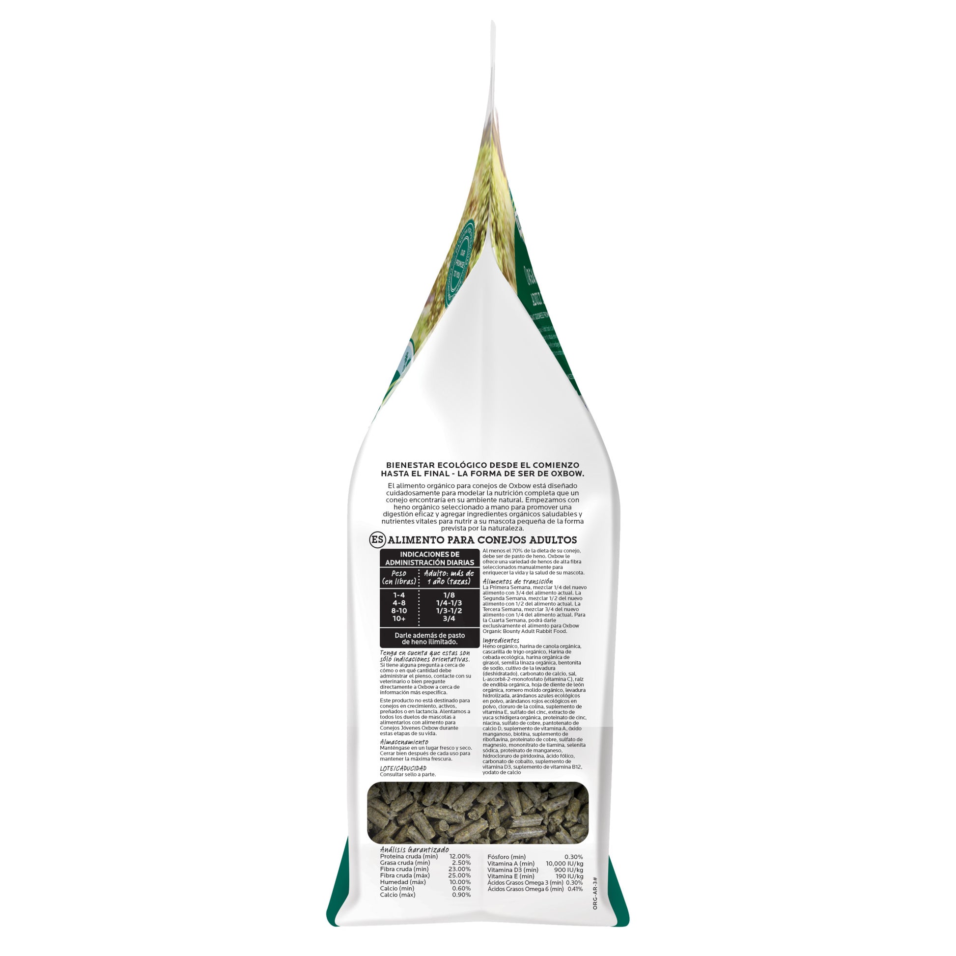 Organic Bounty ADULT Rabbit Food - 3 lb. - BinkyBunny.com House Rabbit Store