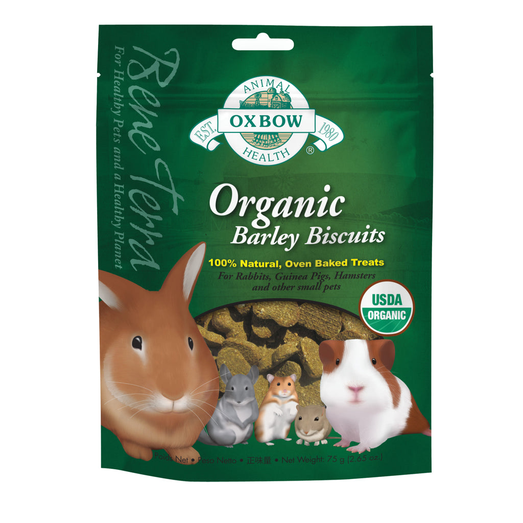 Organic Barley Biscuits - BinkyBunny.com House Rabbit Store