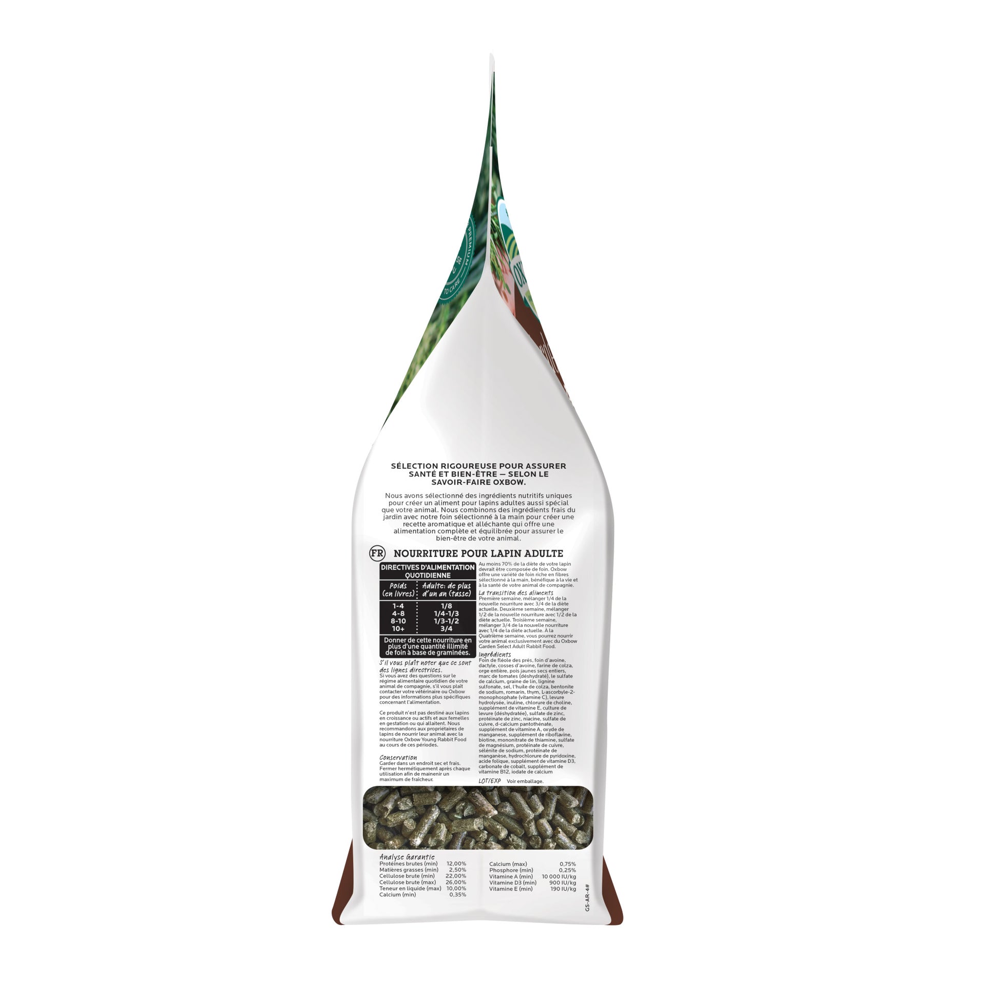 Garden Select ADULT Rabbit Food - 4 lb. - BinkyBunny.com House Rabbit Store