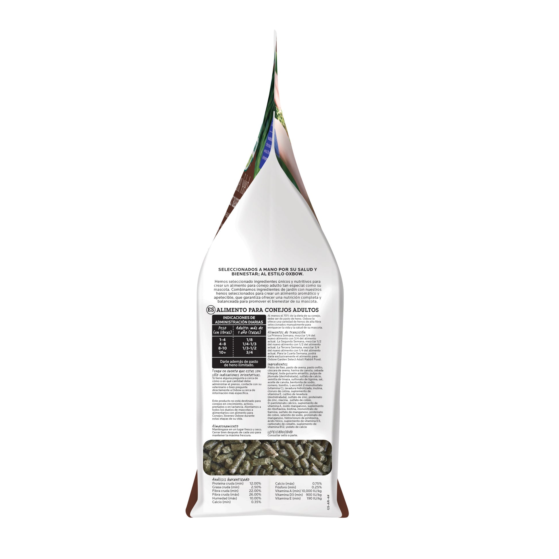 Garden Select ADULT Rabbit Food - 4 lb. - BinkyBunny.com House Rabbit Store