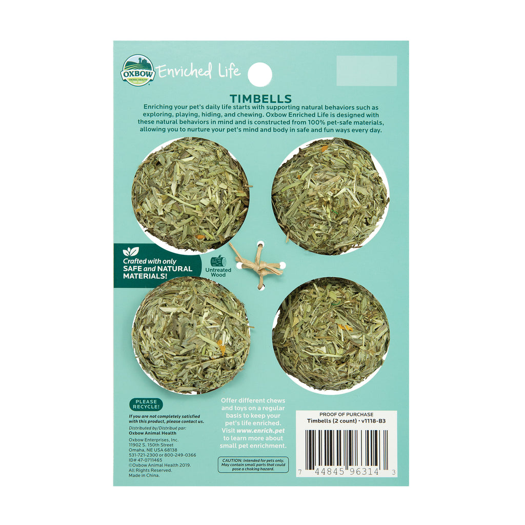 Timbells (Enriched Life) - BinkyBunny.com House Rabbit Store
