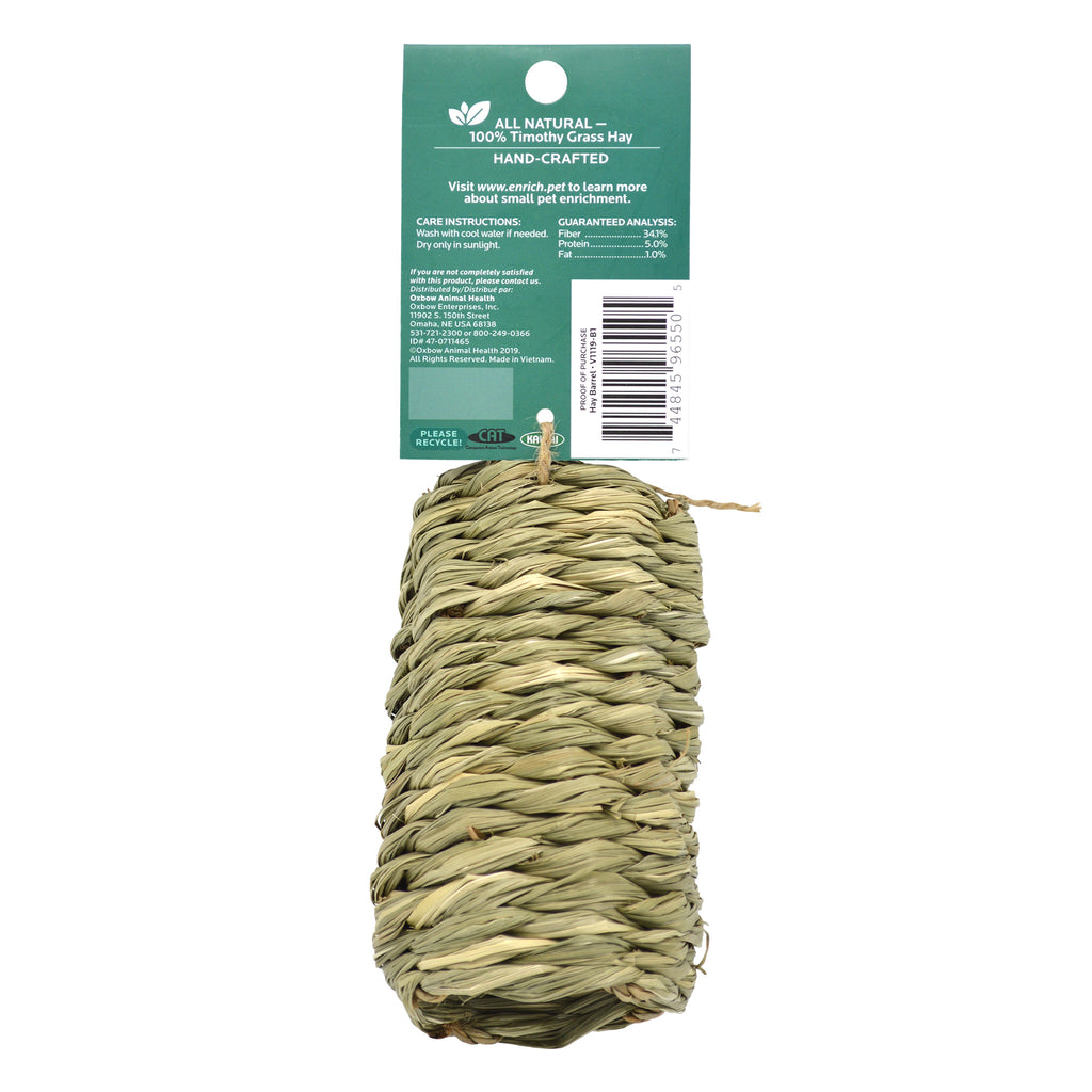 Timothy Hay Barrel (Timothy CLUB) - BinkyBunny.com House Rabbit Store