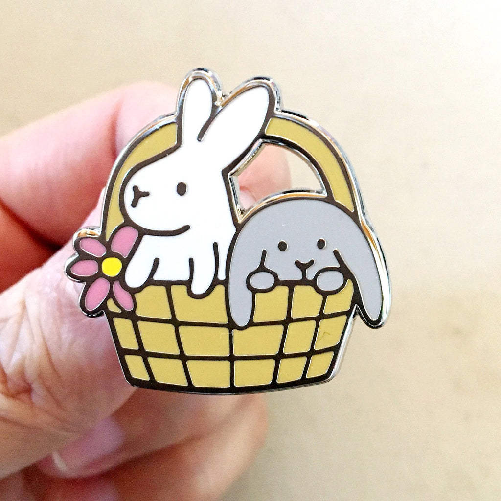 Basket of Bunnies PIN - BinkyBunny.com House Rabbit Store
